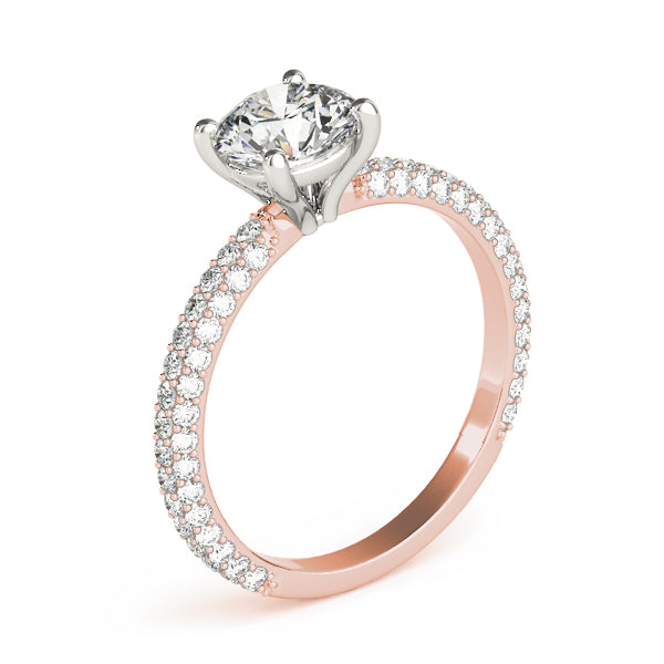 Round Engagement Ring M51091-E-3/4