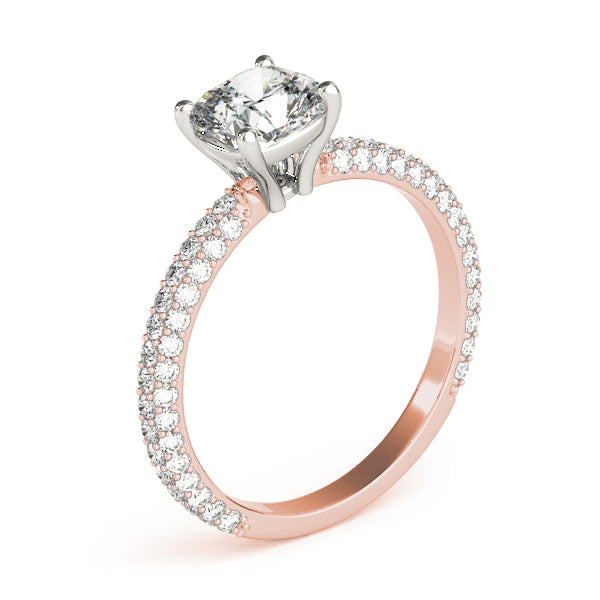 Cushion Engagement Ring M51093-E-5.5