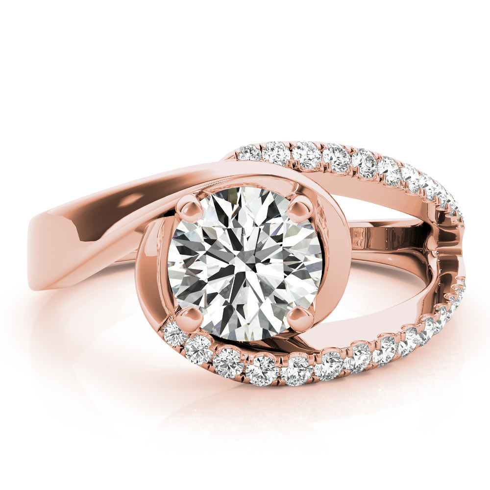 Round Engagement Ring M51130-E-11/2