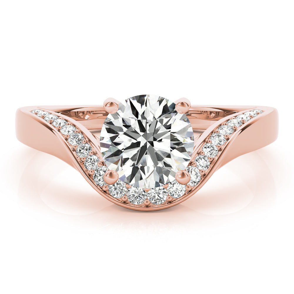 Round Engagement Ring M51133-E-2