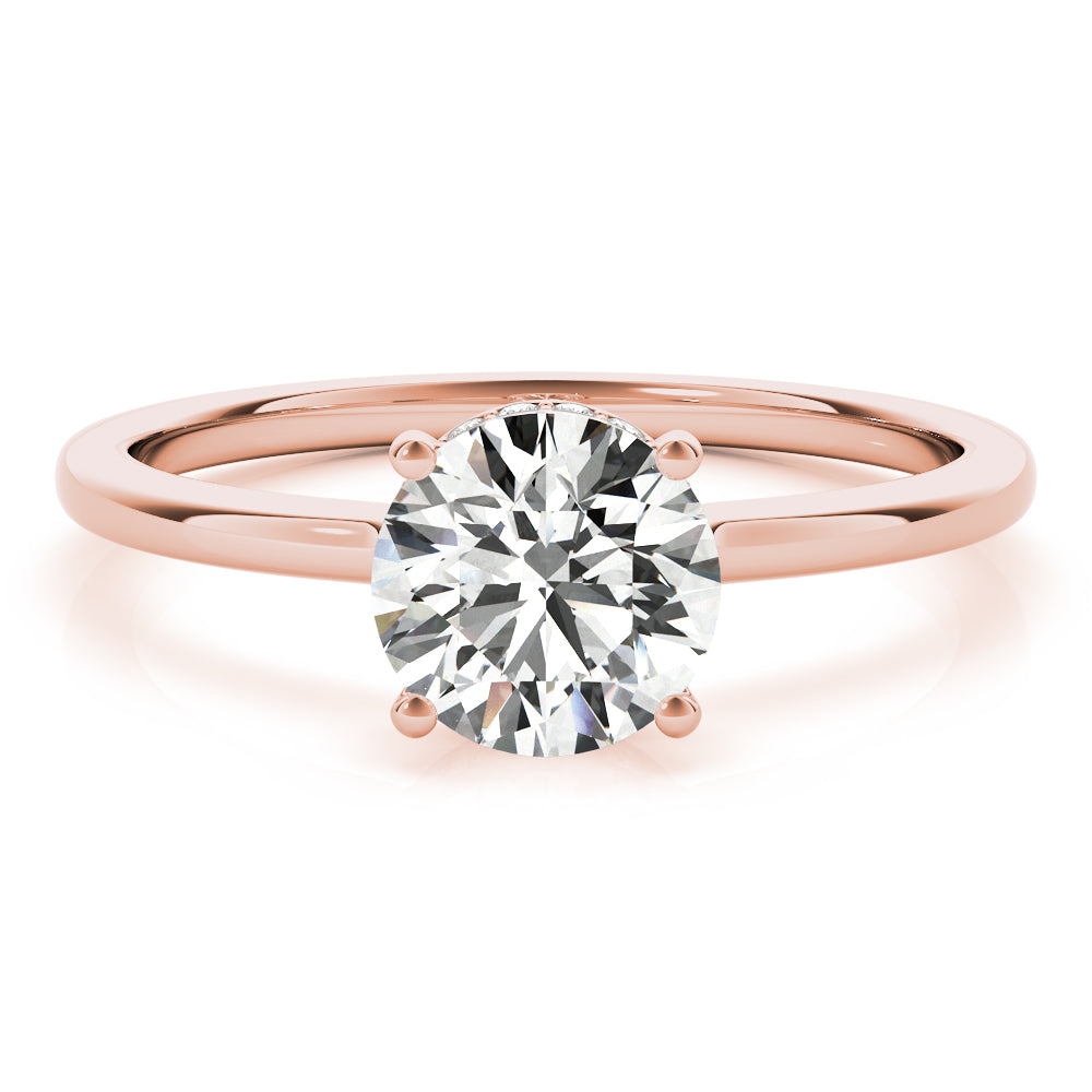 Round Engagement Ring M51138-E-11/2