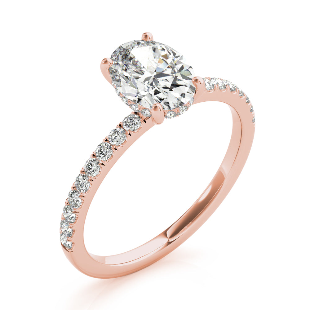 Oval Engagement Ring M51162-E-8X6