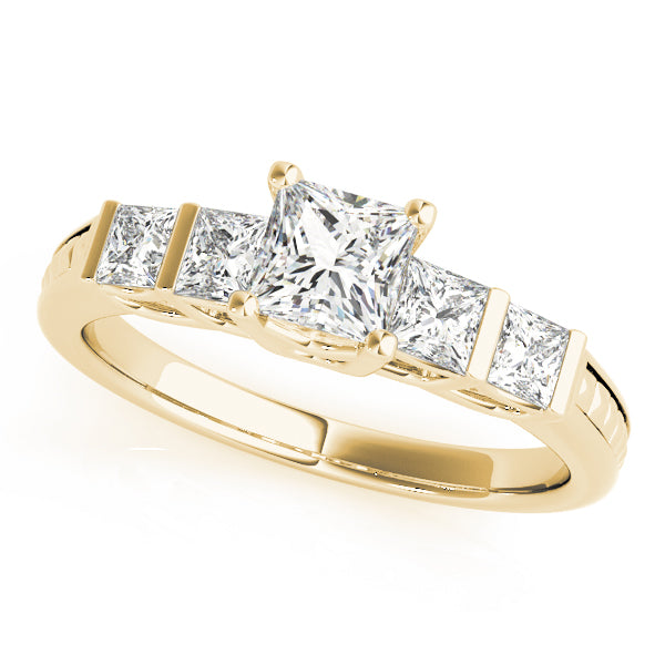 Square Engagement Ring M50268-E