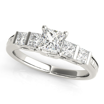 Square Engagement Ring M50268-E