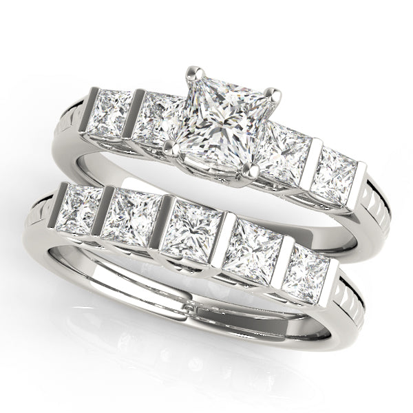 Square Engagement Ring M50268-E