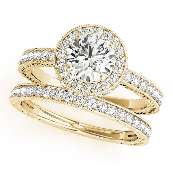 Round Engagement Ring M50277-E