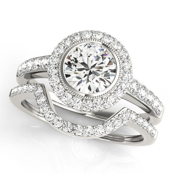 Round Engagement Ring M50282-E