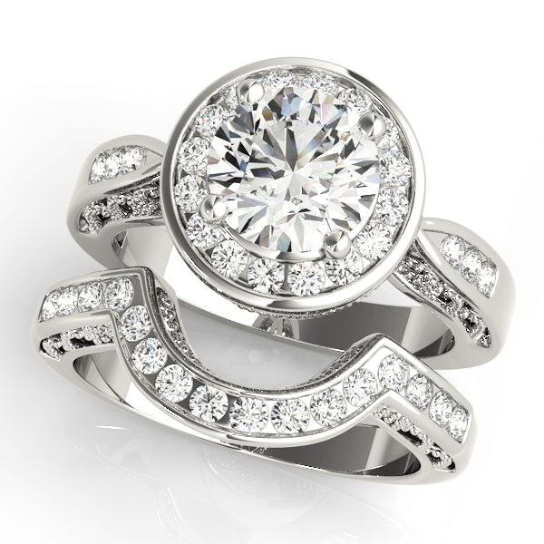 Round Engagement Ring M50338-E