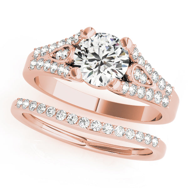 Round Engagement Ring M50340-E