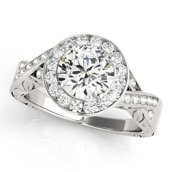 Round Engagement Ring M50343-E