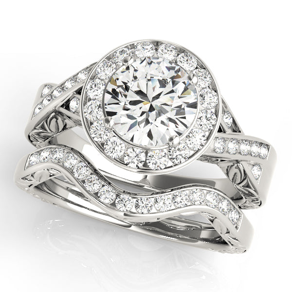 Round Engagement Ring M50343-E