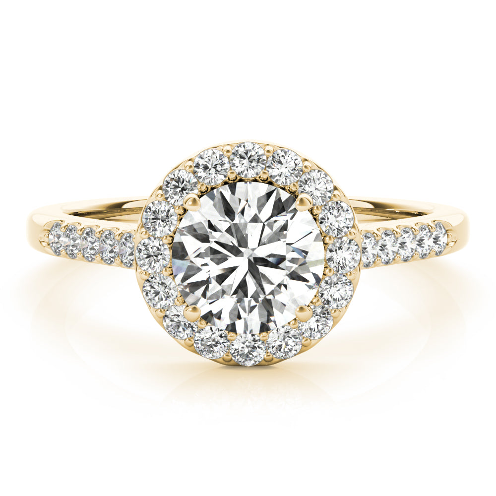 Round Engagement Ring M50345-E-11/2