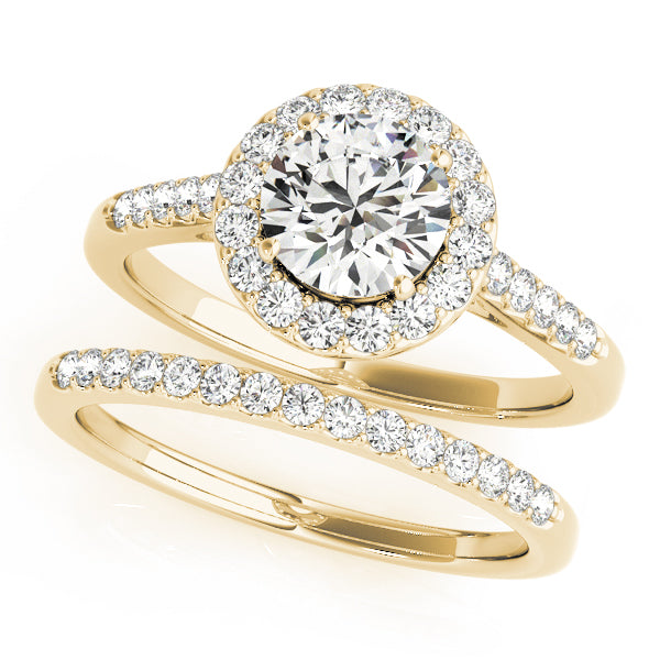 Round Engagement Ring M50345-E-11/2