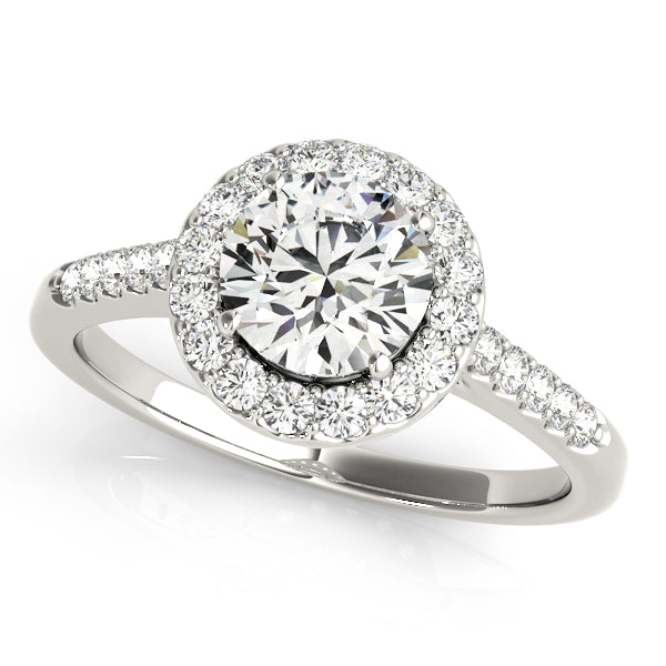 Round Engagement Ring M50345-E-3/4