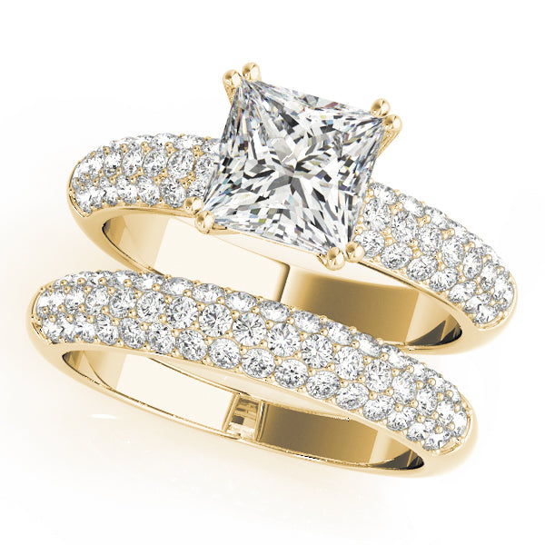 Cushion Engagement Ring M50358-E
