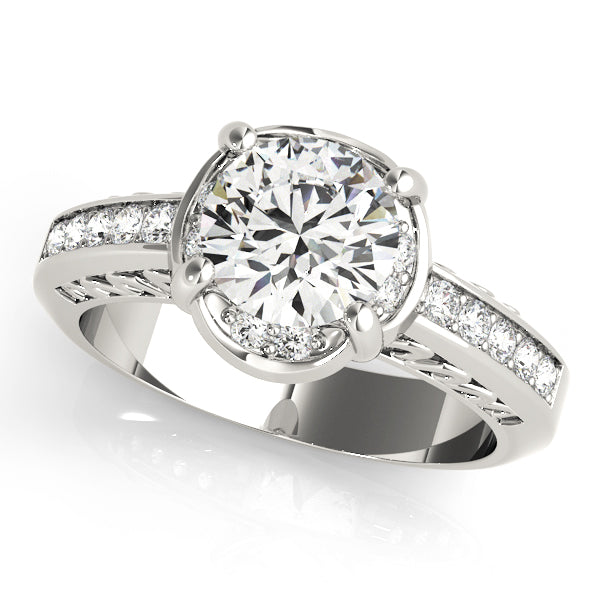 Round Engagement Ring M50376-E-1