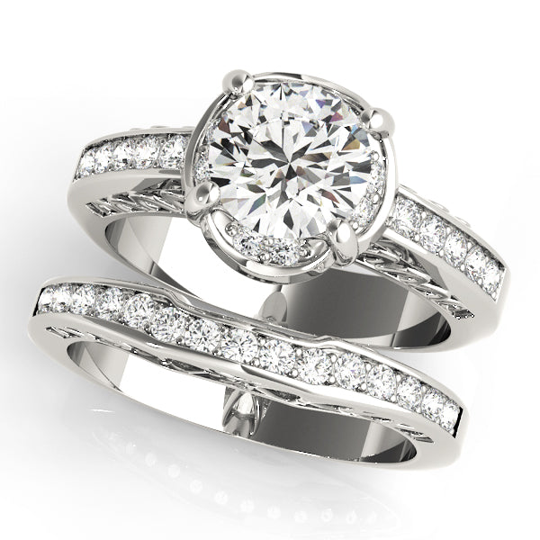 Round Engagement Ring M50376-E-1