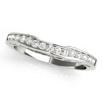 Wedding Band M50376-W-1/2
