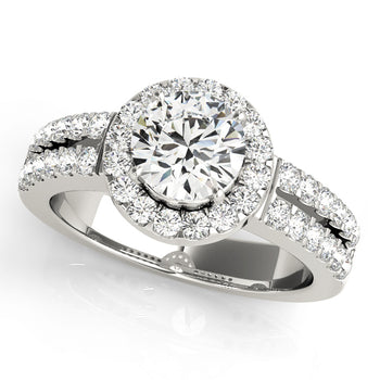Round Engagement Ring M50378-E-1/2