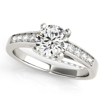 Round Engagement Ring M50382-E-11/2