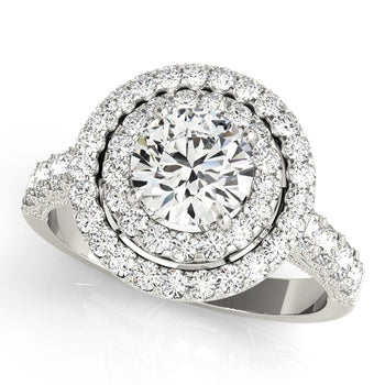 Round Engagement Ring M50424-E-1