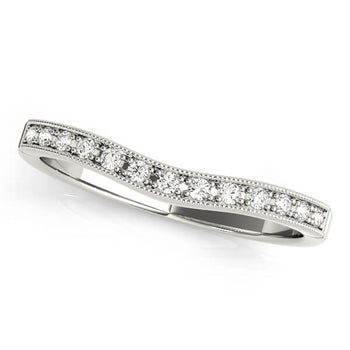 Wedding Band M50458-W-1/2