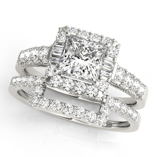 Square Engagement Ring M50459-E-1