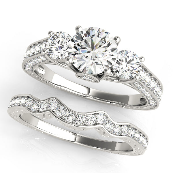 Round Engagement Ring M50509-E-1