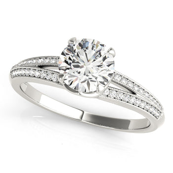 Round Engagement Ring M50542-E-1/3