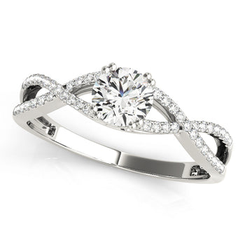 Round Engagement Ring M50547-E-3/4