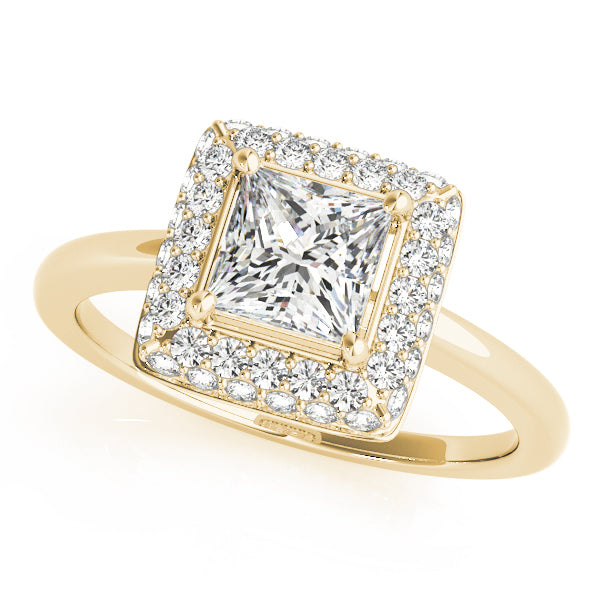 Square Engagement Ring M50565-E-1