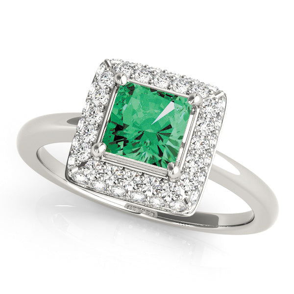 Square Engagement Ring M50565-E-1