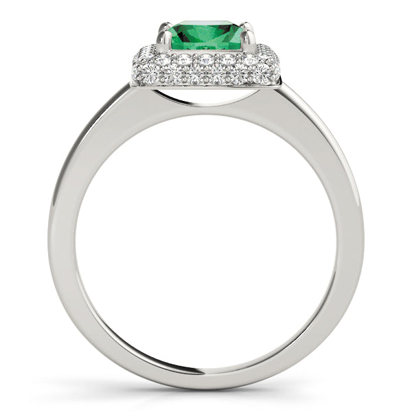 Square Engagement Ring M50565-E-2