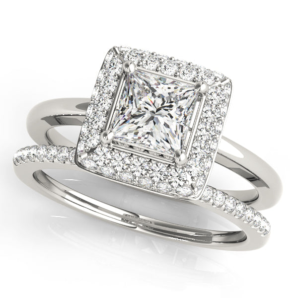 Square Engagement Ring M50565-E-1