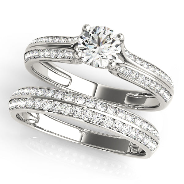 Round Engagement Ring M50566-E-1