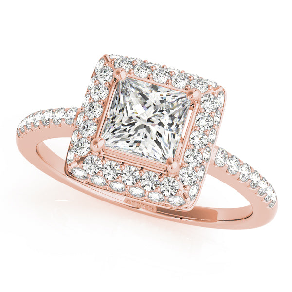 Square Engagement Ring M50568-E-1