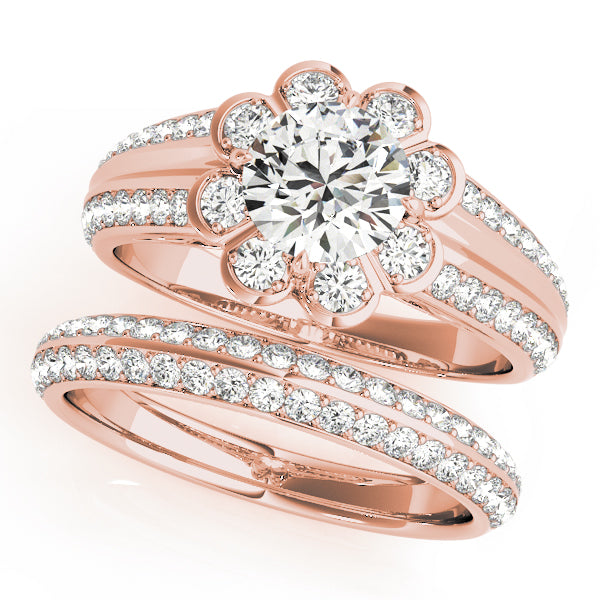Round Engagement Ring M50570-E-11/2