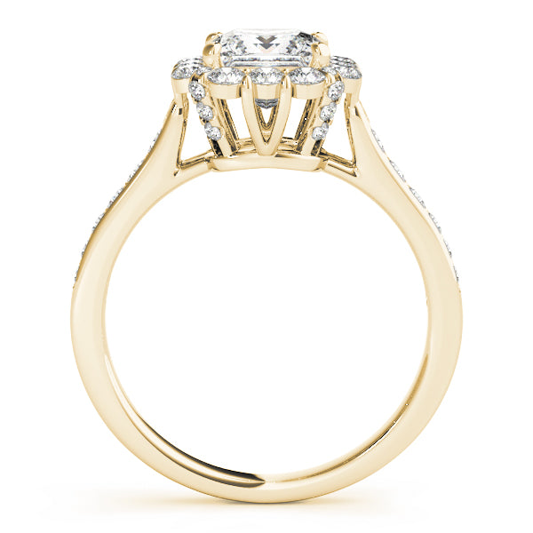 Square Engagement Ring M50588-E-5.0
