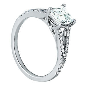 Square Engagement Ring M50660-E-7