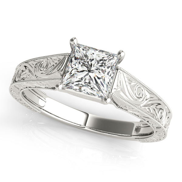 Square Engagement Ring M50806-E-3.8