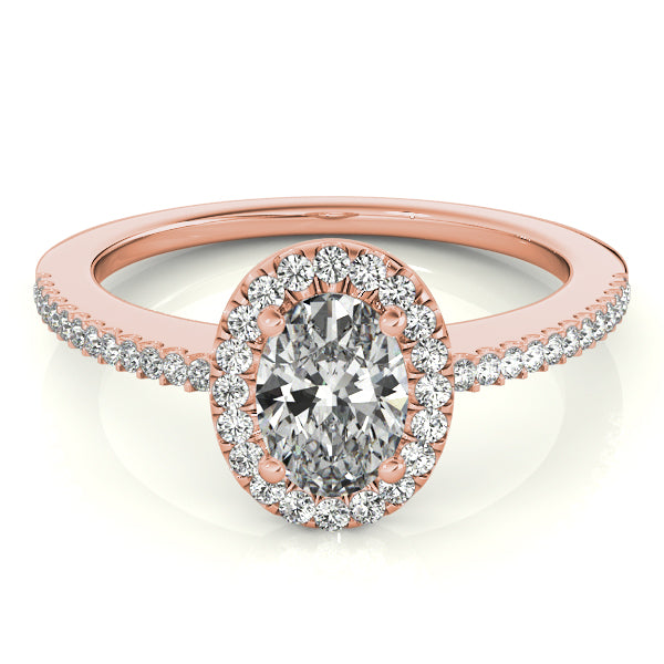 Oval Engagement Ring M50816-E-5.5X3.5