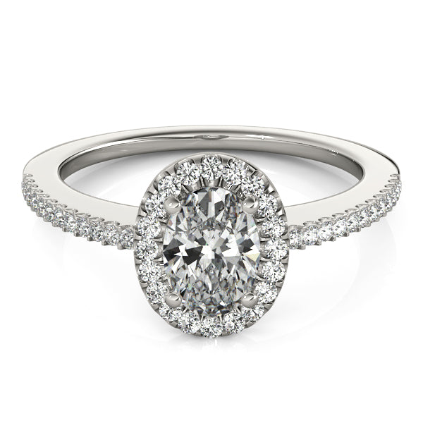 Oval Engagement Ring M50816-E-5.5X3.5