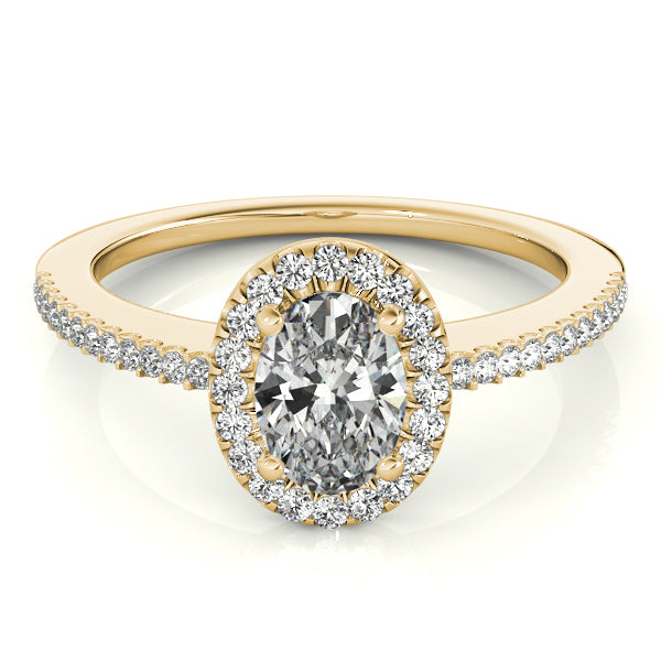 Oval Engagement Ring M50816-E-5.5X3.5