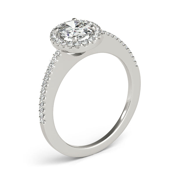Oval Engagement Ring M50816-E-5.5X3.5