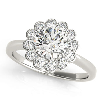 Round Engagement Ring M50833-E