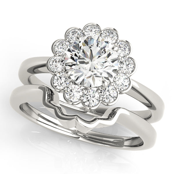 Round Engagement Ring M50833-E
