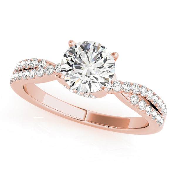 Round Engagement Ring M50843-E-1/2