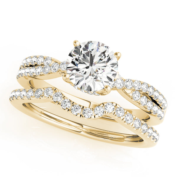 Round Engagement Ring M50843-E-3/4