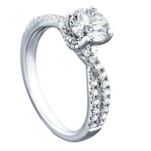 Round Engagement Ring M50843-E-1