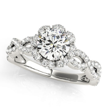 Round Engagement Ring M50870-E